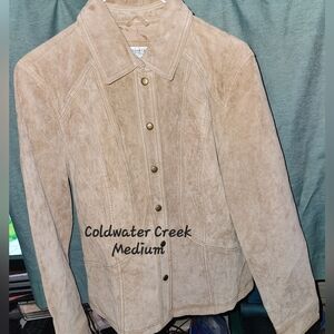 Coldwater Creek Women's Beige Blazer